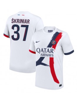Paris Saint-Germain Milan Skriniar #37 Replika Borta Kläder 2024-25 Kortärmad